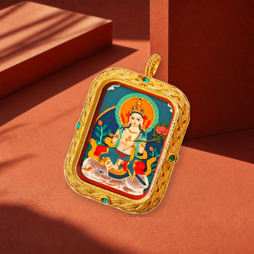 Eastern Luck Thangka pendant EL-PN-091 image 4 of 7