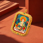 Eastern Luck Thangka pendant EL-PN-091 image 4 of 7