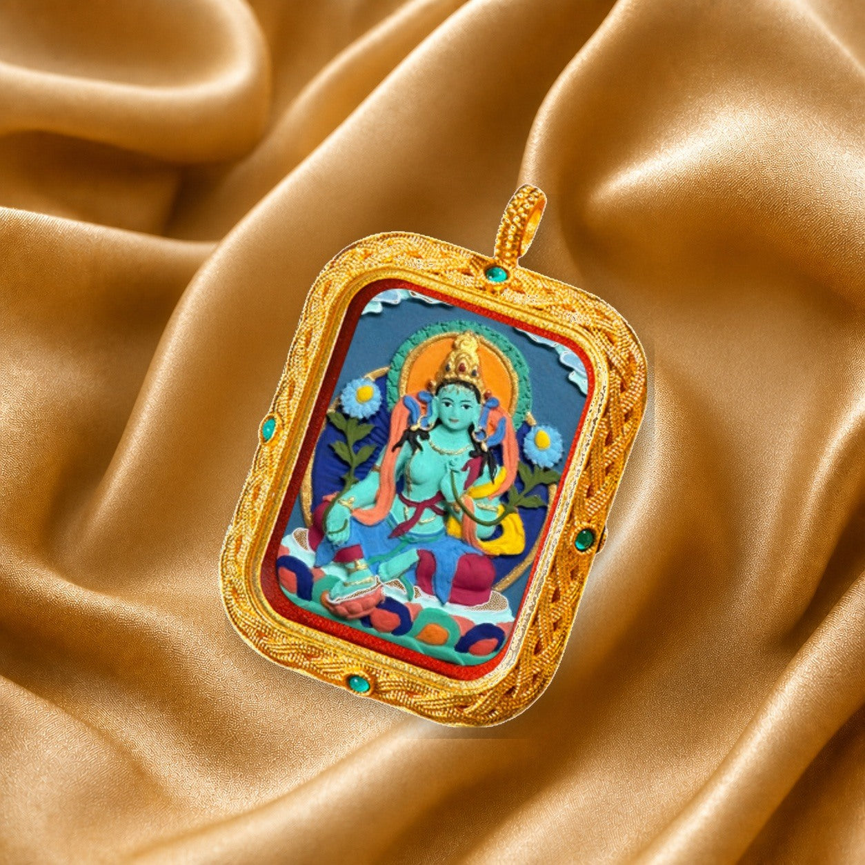 Eastern Luck Thangka pendant EL-PN-092 image 3 of 7
