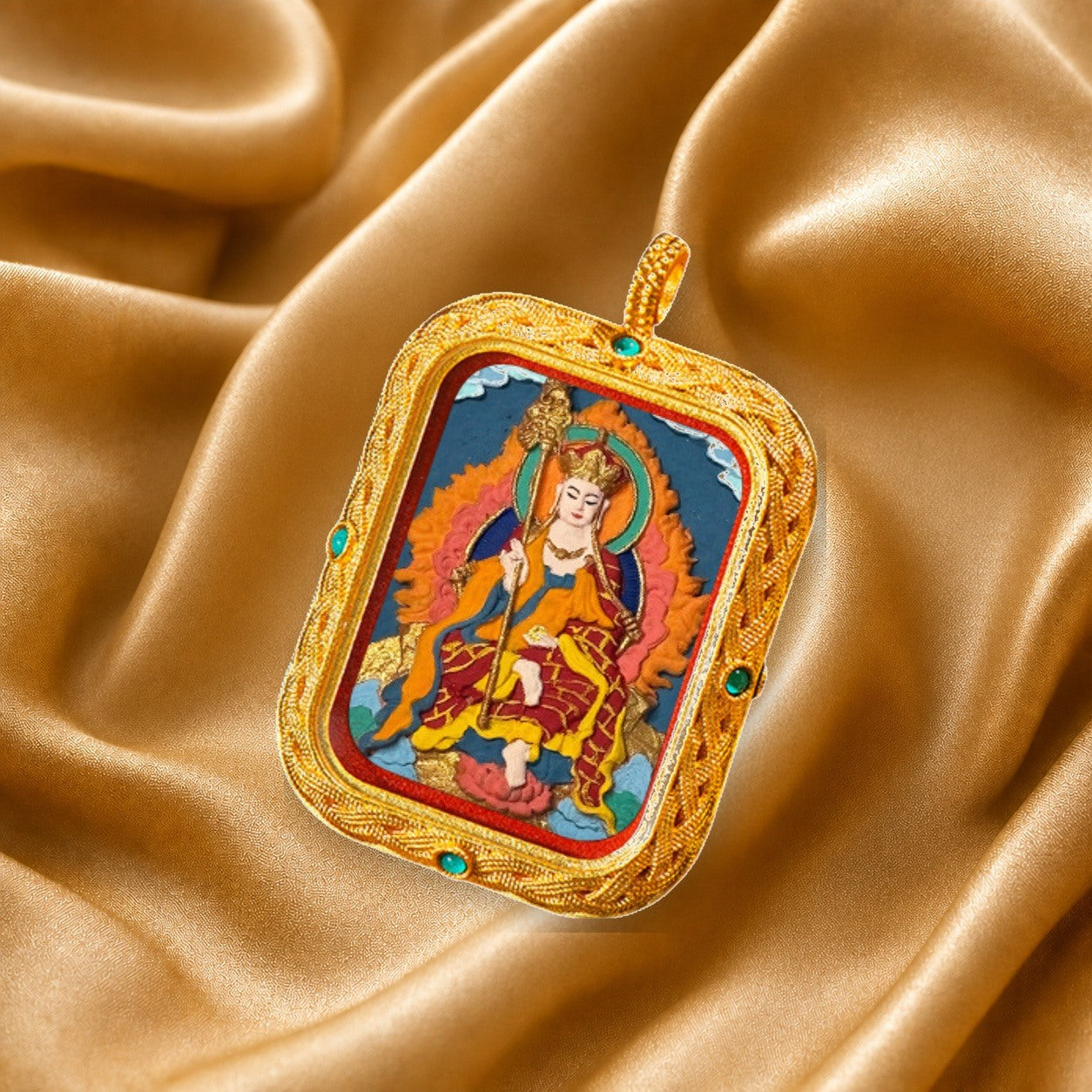 Eastern Luck Thangka pendant EL-PN-094 image 3 of 7