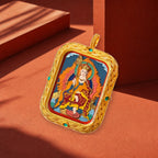 Eastern Luck Thangka pendant EL-PN-094 image 4 of 7