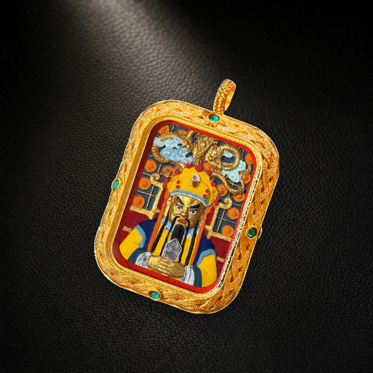 Eastern Luck Thangka pendant EL-PN-095 image 2 of 7