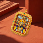 Eastern Luck Thangka pendant EL-PN-095 image 4 of 7