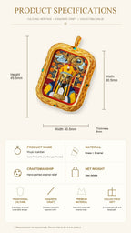 Eastern Luck Thangka pendant EL-PN-095 image 7 of 7