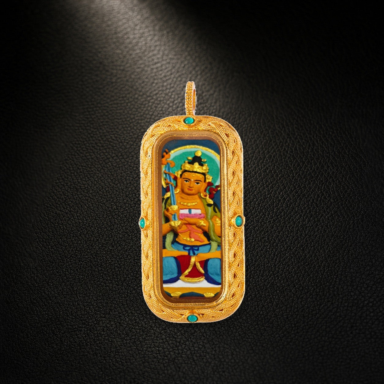 Eastern Luck Thangka pendant EL-PN-096 image 2 of 7