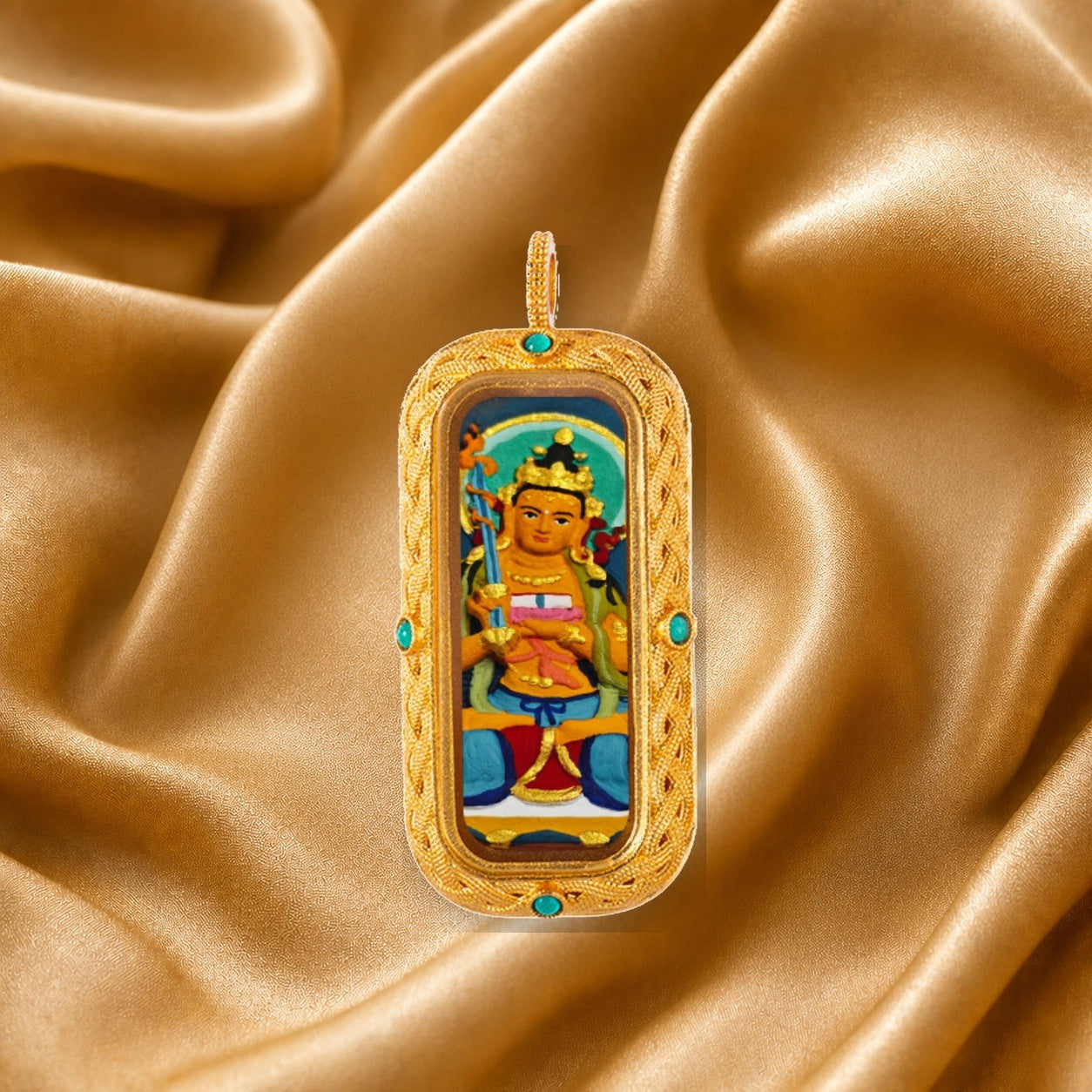 Eastern Luck Thangka pendant EL-PN-096 image 3 of 7