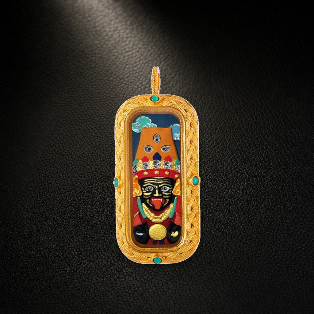 Eastern Luck Thangka pendant EL-PN-097 image 2 of 7