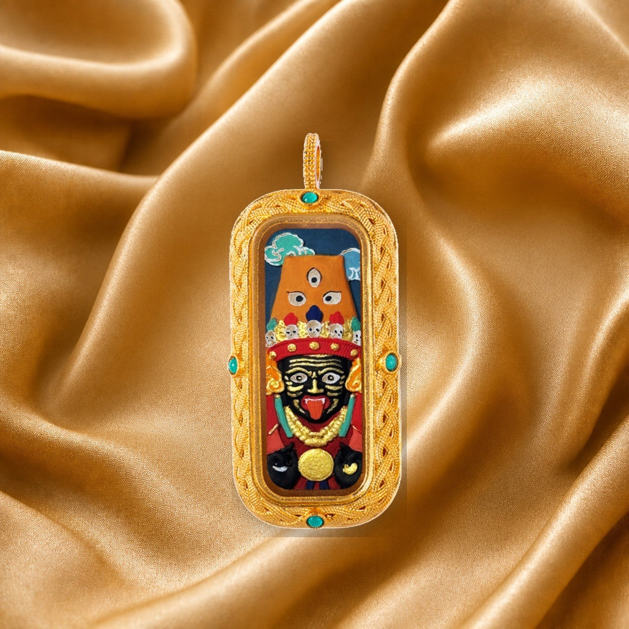 Eastern Luck Thangka pendant EL-PN-097 image 3 of 7