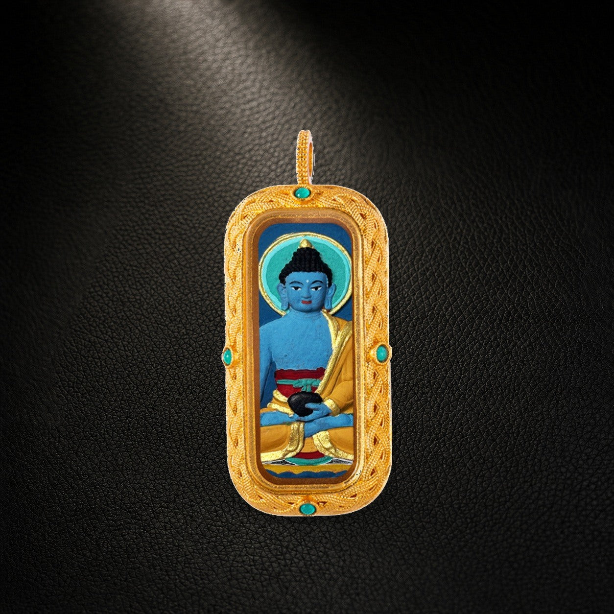 Eastern Luck Thangka pendant EL-PN-099 image 2 of 7