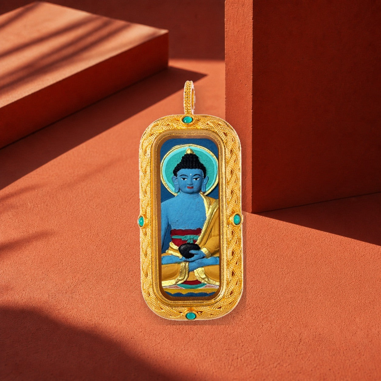 Eastern Luck Thangka pendant EL-PN-099 image 4 of 7