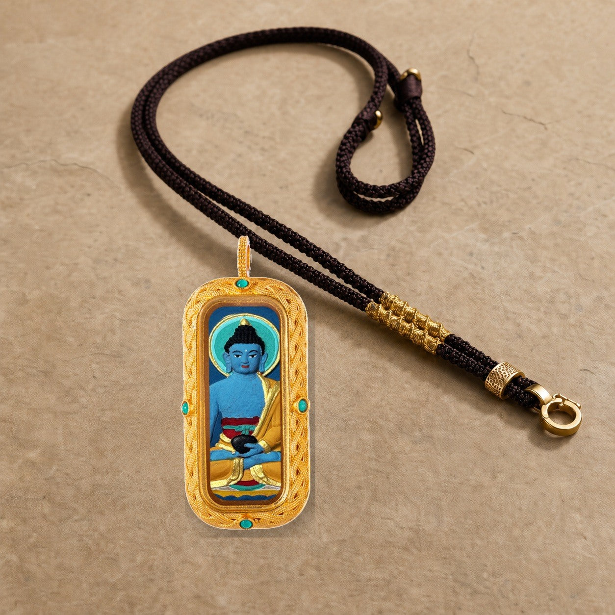 Eastern Luck Thangka pendant EL-PN-099 image 5 of 7