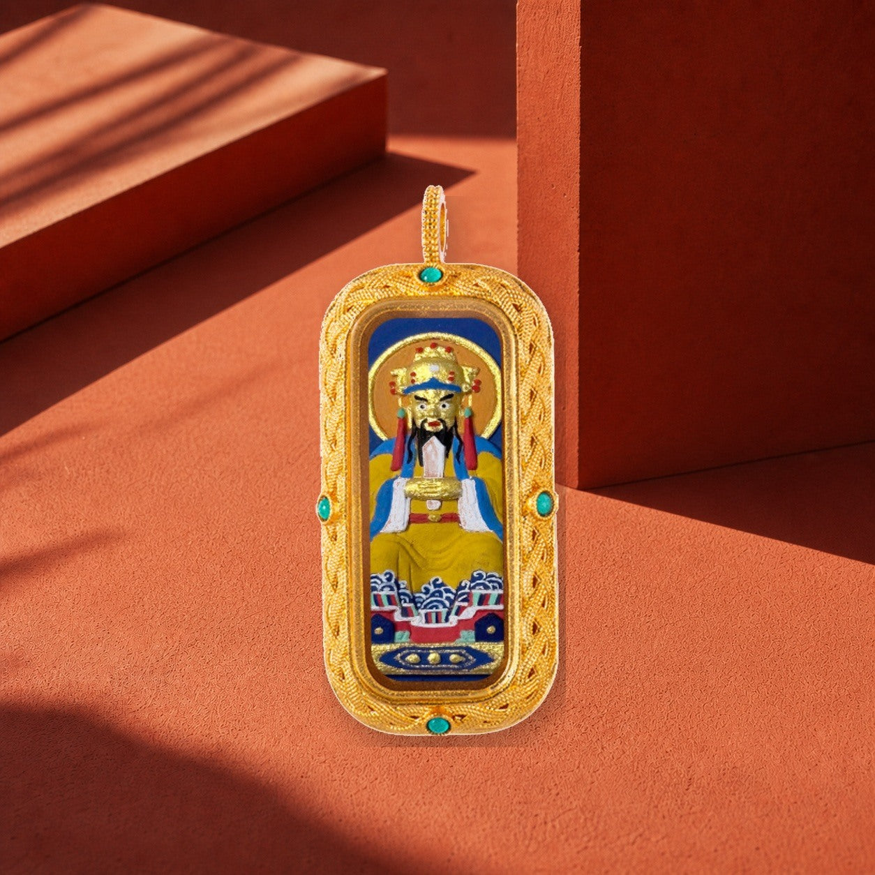 Eastern Luck Thangka pendant EL-PN-100 image 4 of 7