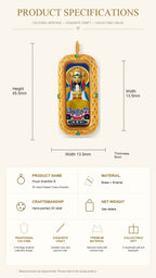 Eastern Luck Thangka pendant EL-PN-100 image 7 of 7