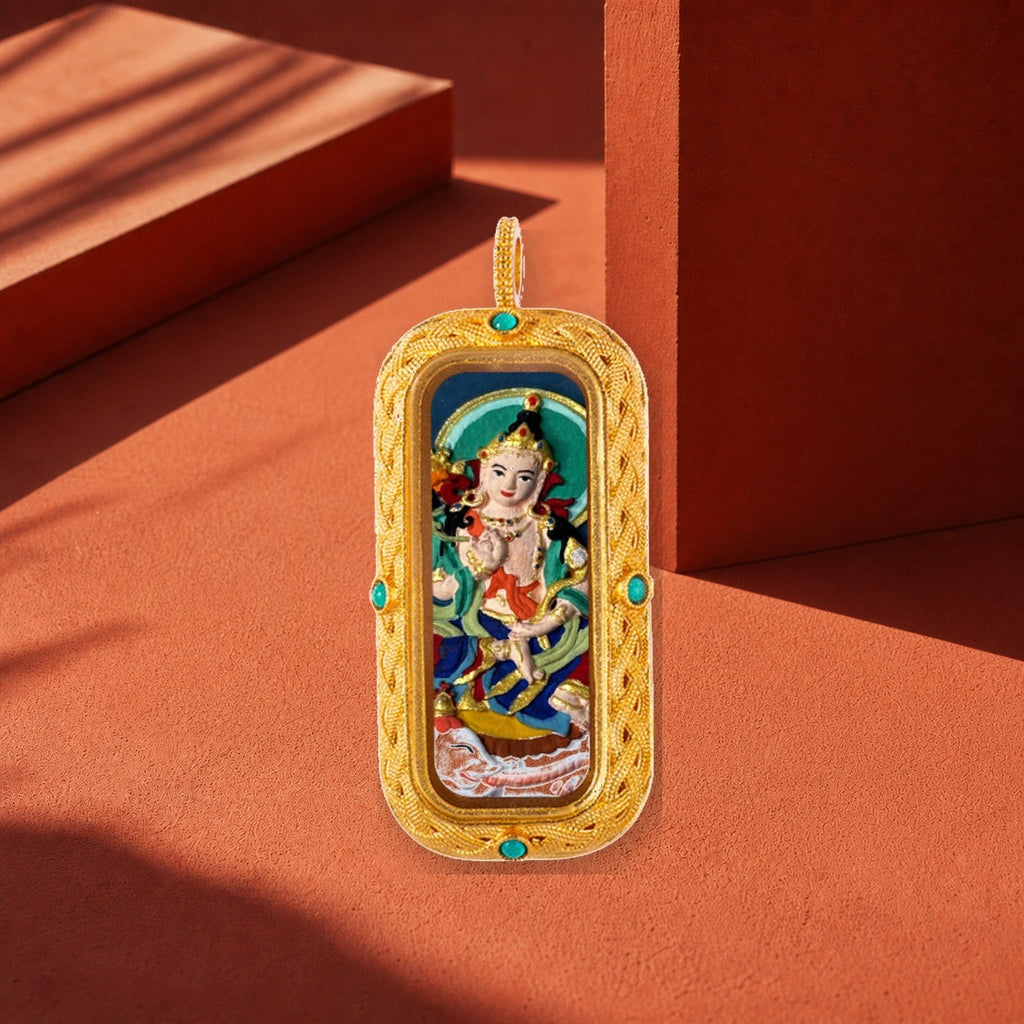 Eastern Luck Thangka pendant EL-PN-101 image 4 of 7