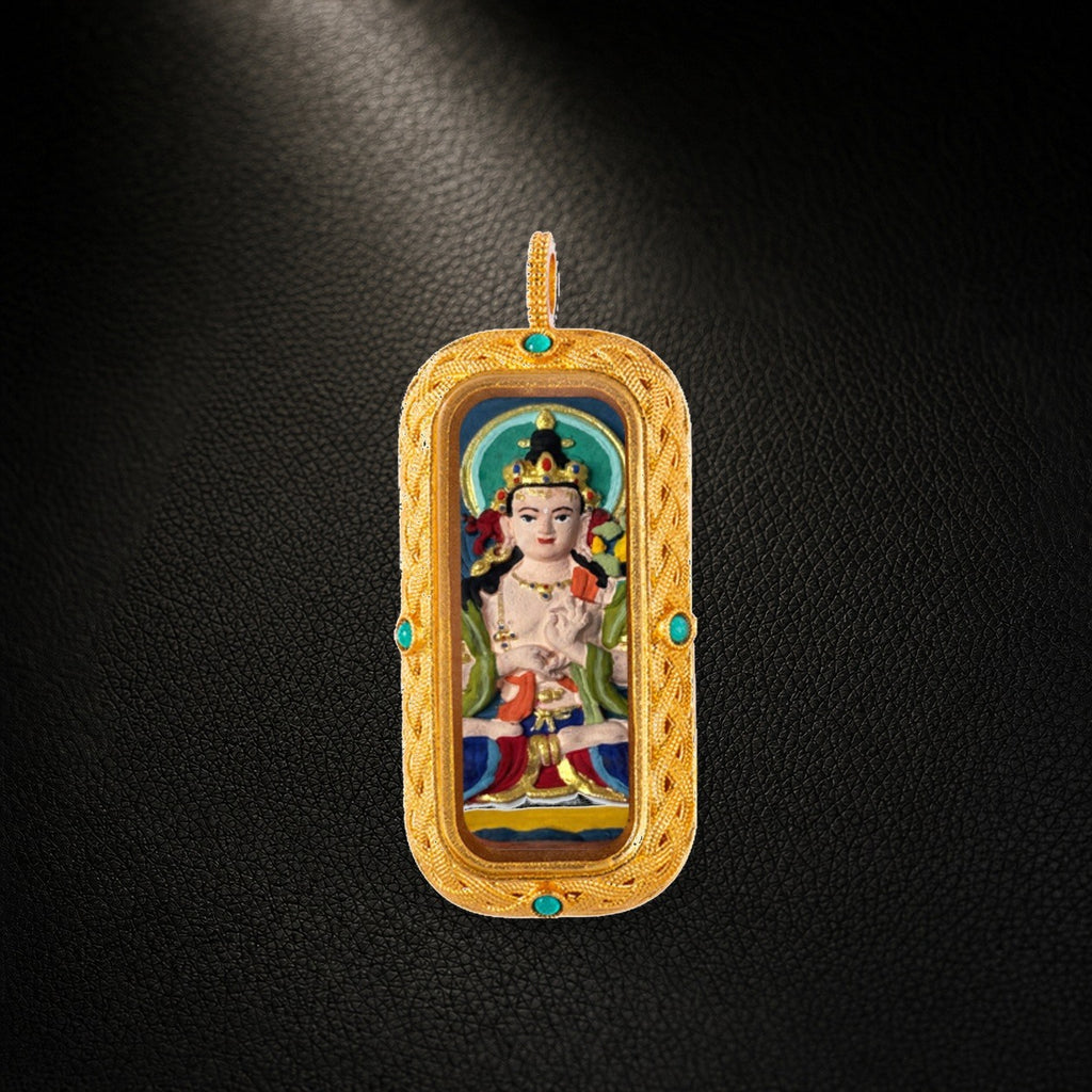 Eastern Luck Thangka pendant EL-PN-102 image 2 of 7