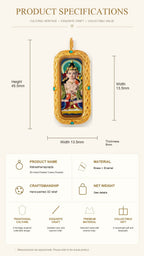 Eastern Luck Thangka pendant EL-PN-102 image 7 of 7