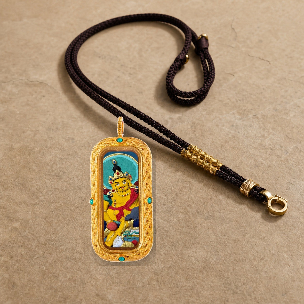 Eastern Luck Thangka pendant EL-PN-103 image 5 of 7