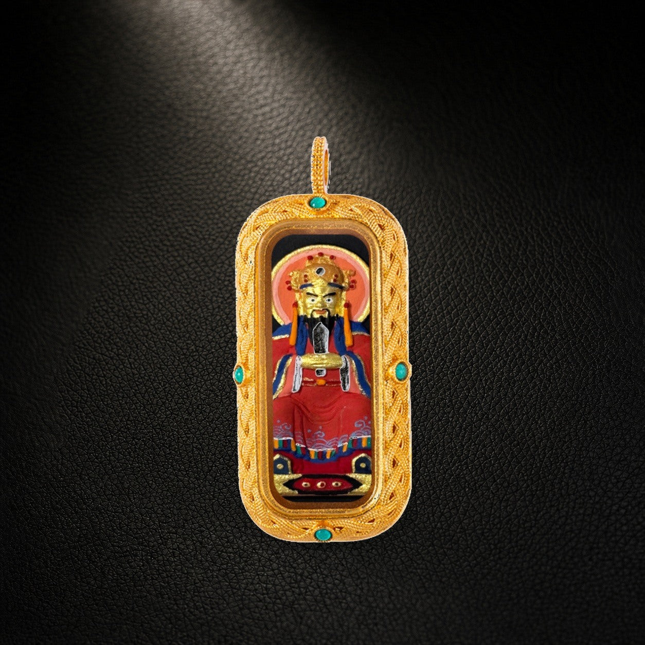 Eastern Luck Thangka pendant EL-PN-105 image 2 of 7