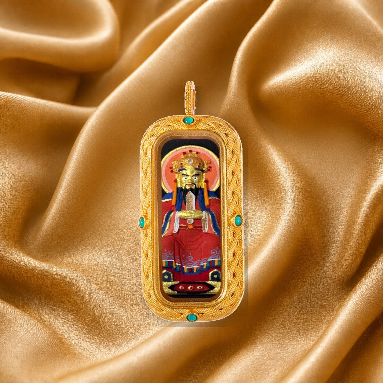 Eastern Luck Thangka pendant EL-PN-105 image 3 of 7
