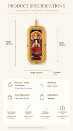 Eastern Luck Thangka pendant EL-PN-105 image 7 of 7
