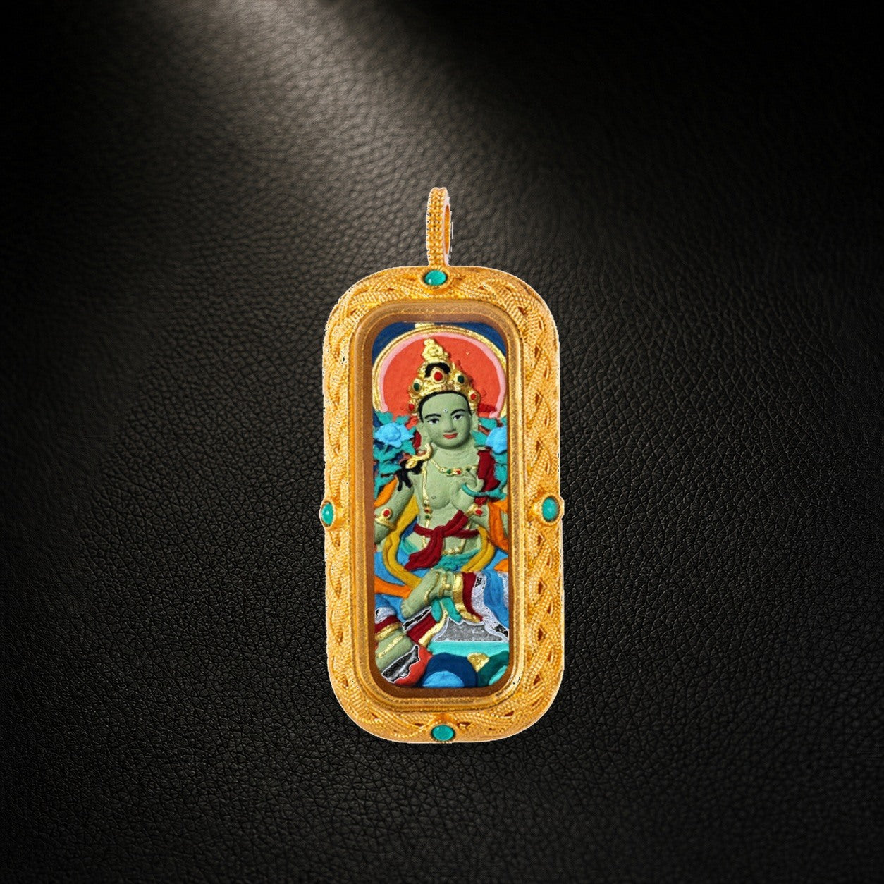 Eastern Luck Thangka pendant EL-PN-106 image 2 of 7