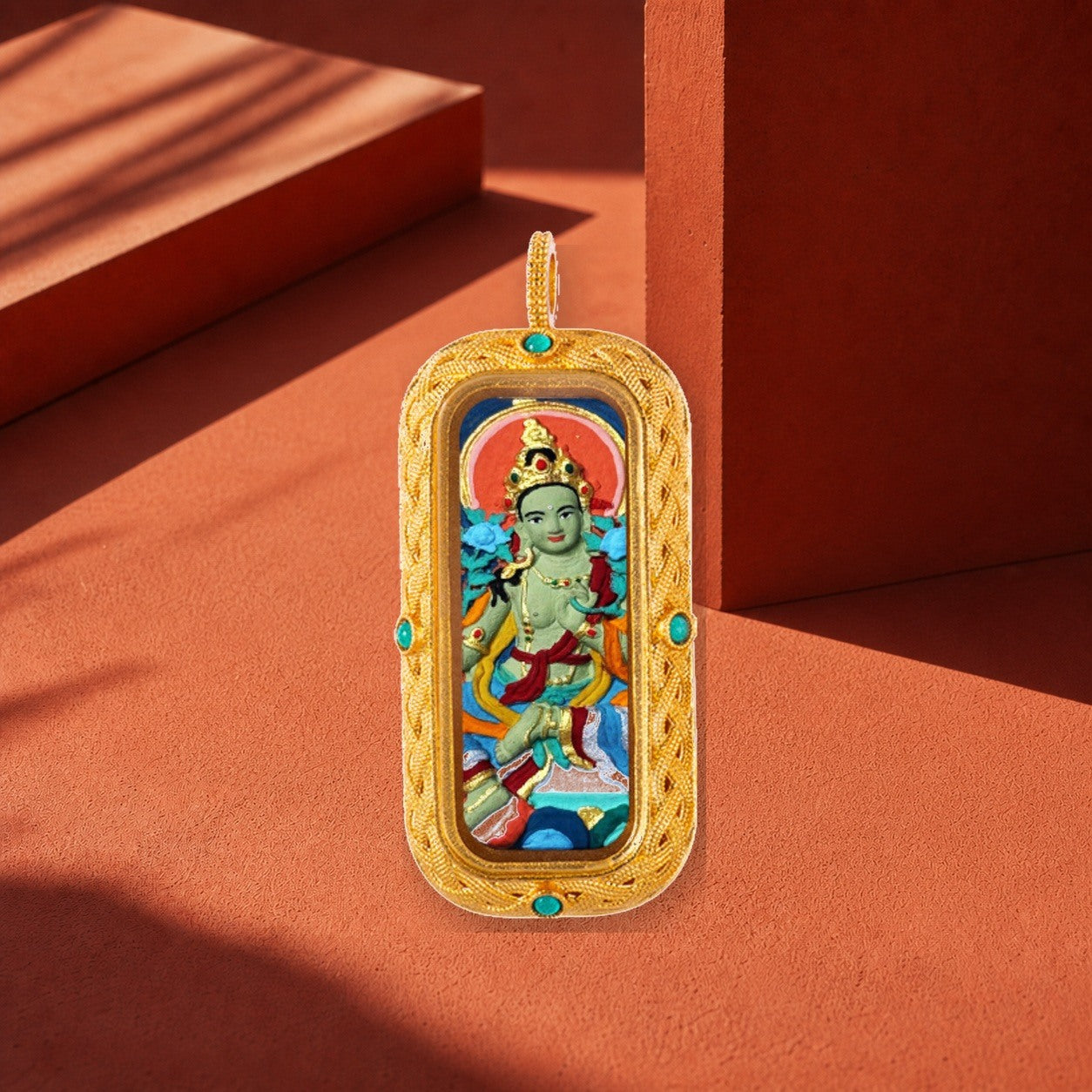 Eastern Luck Thangka pendant EL-PN-106 image 4 of 7
