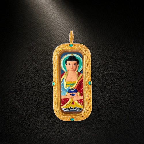 Eastern Luck Thangka pendant EL-PN-107 image 2 of 7