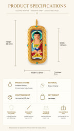 Eastern Luck Thangka pendant EL-PN-107 image 7 of 7