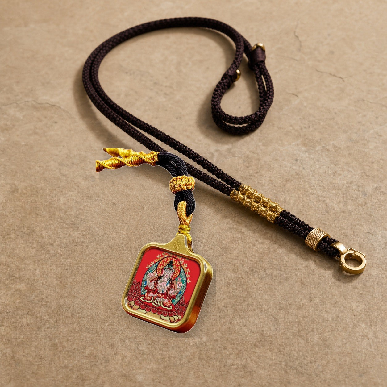 Eastern Luck Thangka pendant EL-PN-127 image 5 of 7