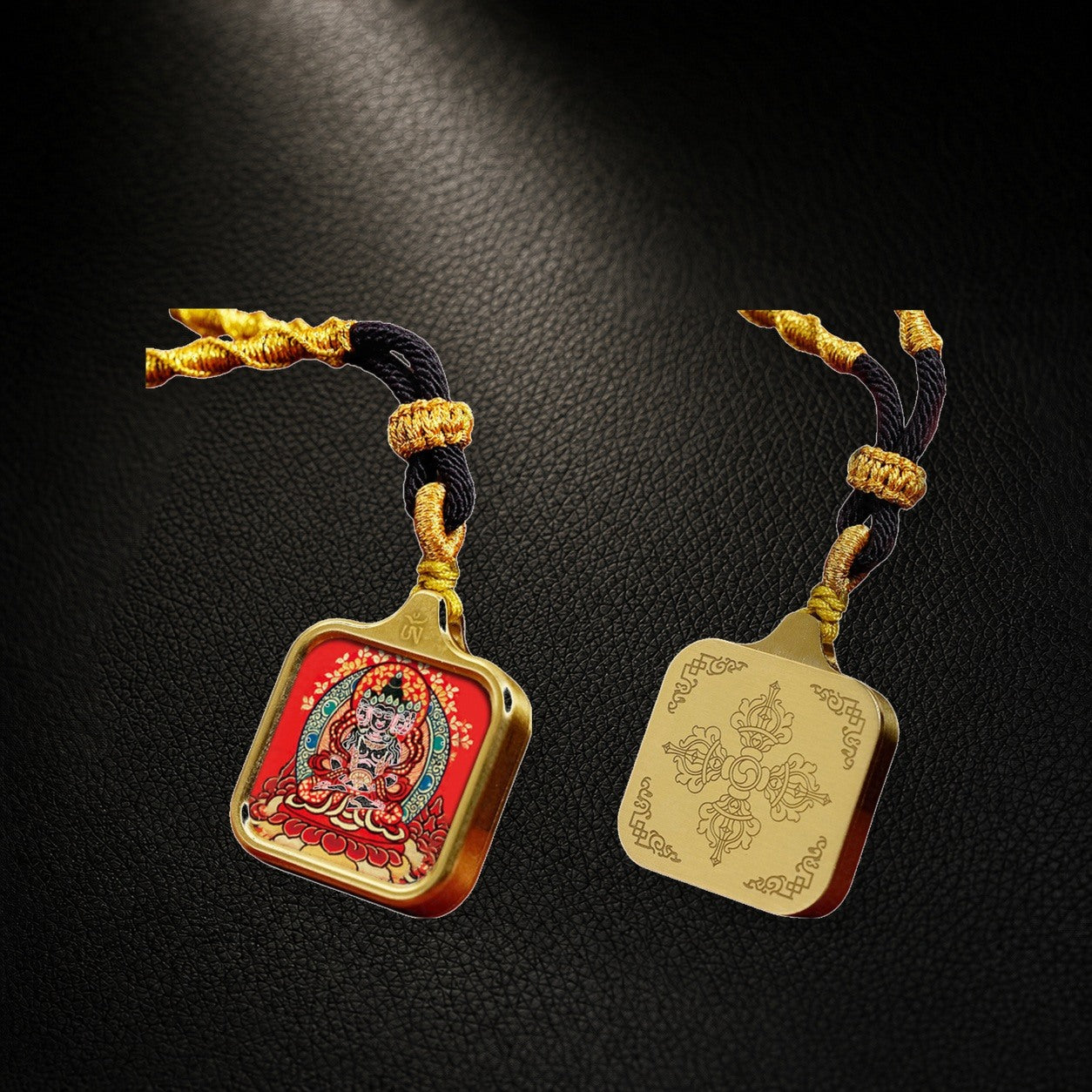 Eastern Luck Thangka pendant EL-PN-128 image 2 of 7