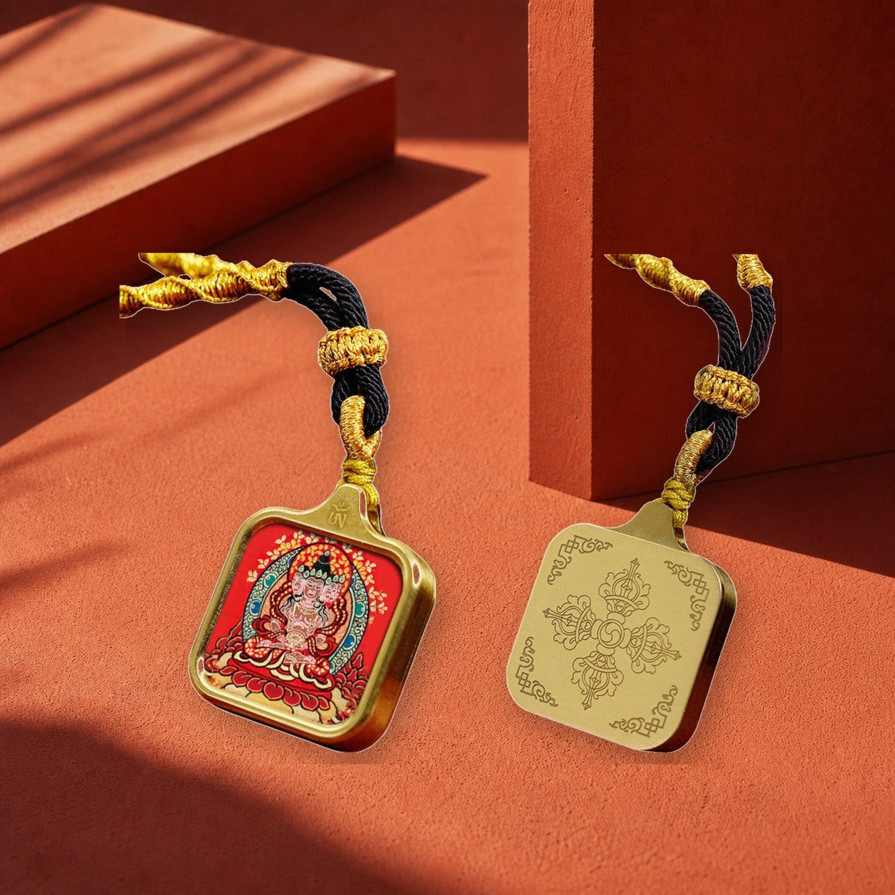 Eastern Luck Thangka pendant EL-PN-128 image 4 of 7