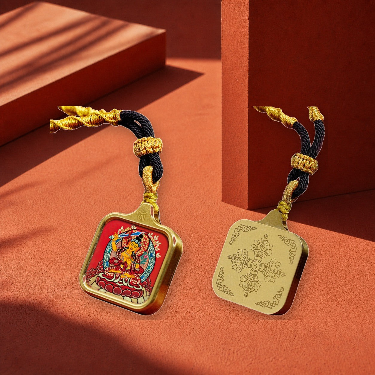 Eastern Luck Thangka pendant EL-PN-130 image 4 of 7