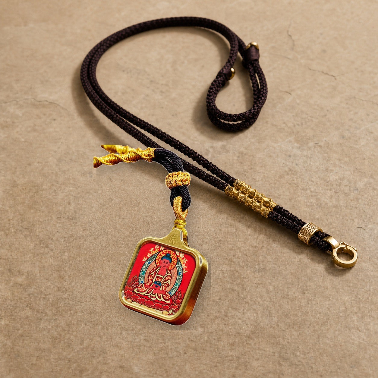 Eastern Luck Thangka pendant EL-PN-131 image 5 of 7