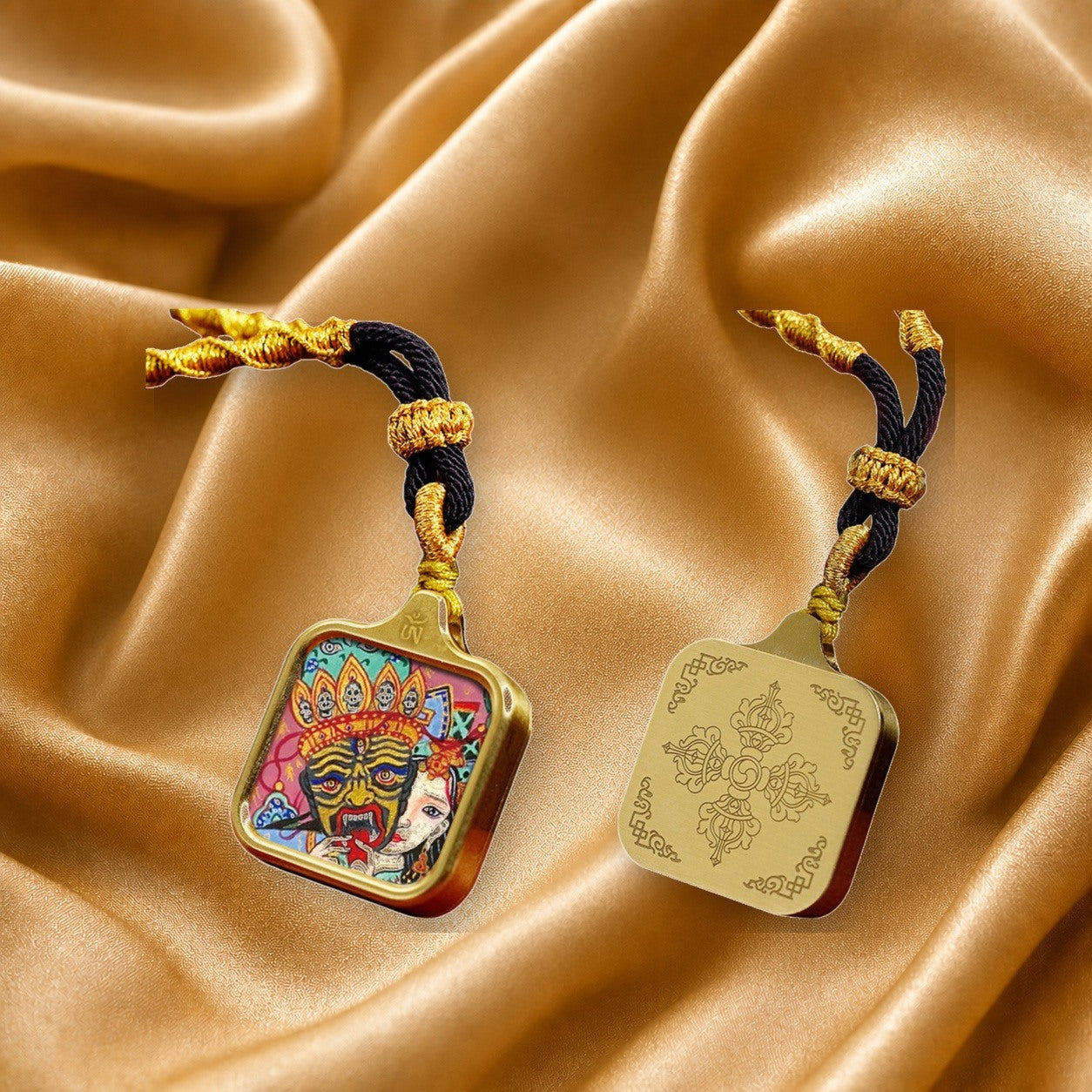 Eastern Luck Thangka pendant EL-PN-132 image 3 of 7
