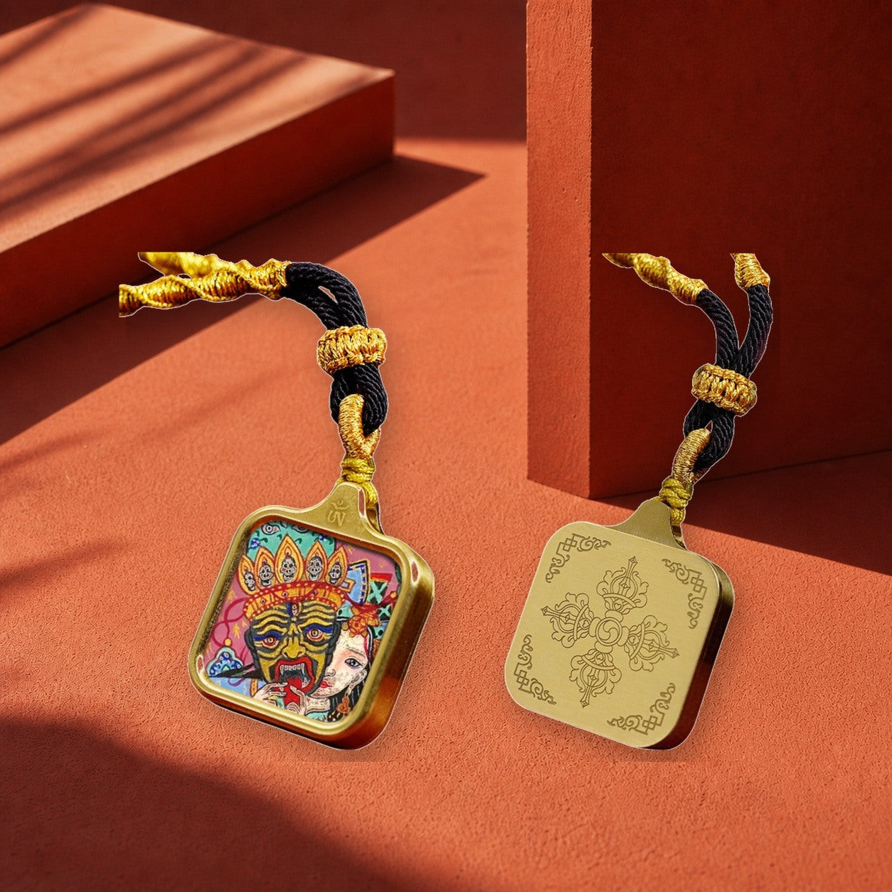 Eastern Luck Thangka pendant EL-PN-132 image 4 of 7