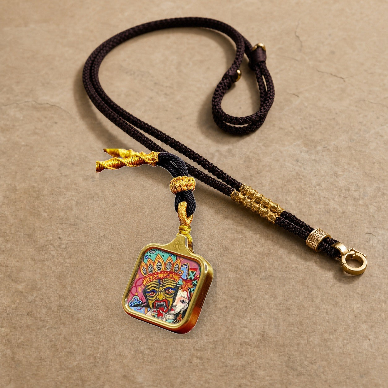 Eastern Luck Thangka pendant EL-PN-132 image 5 of 7