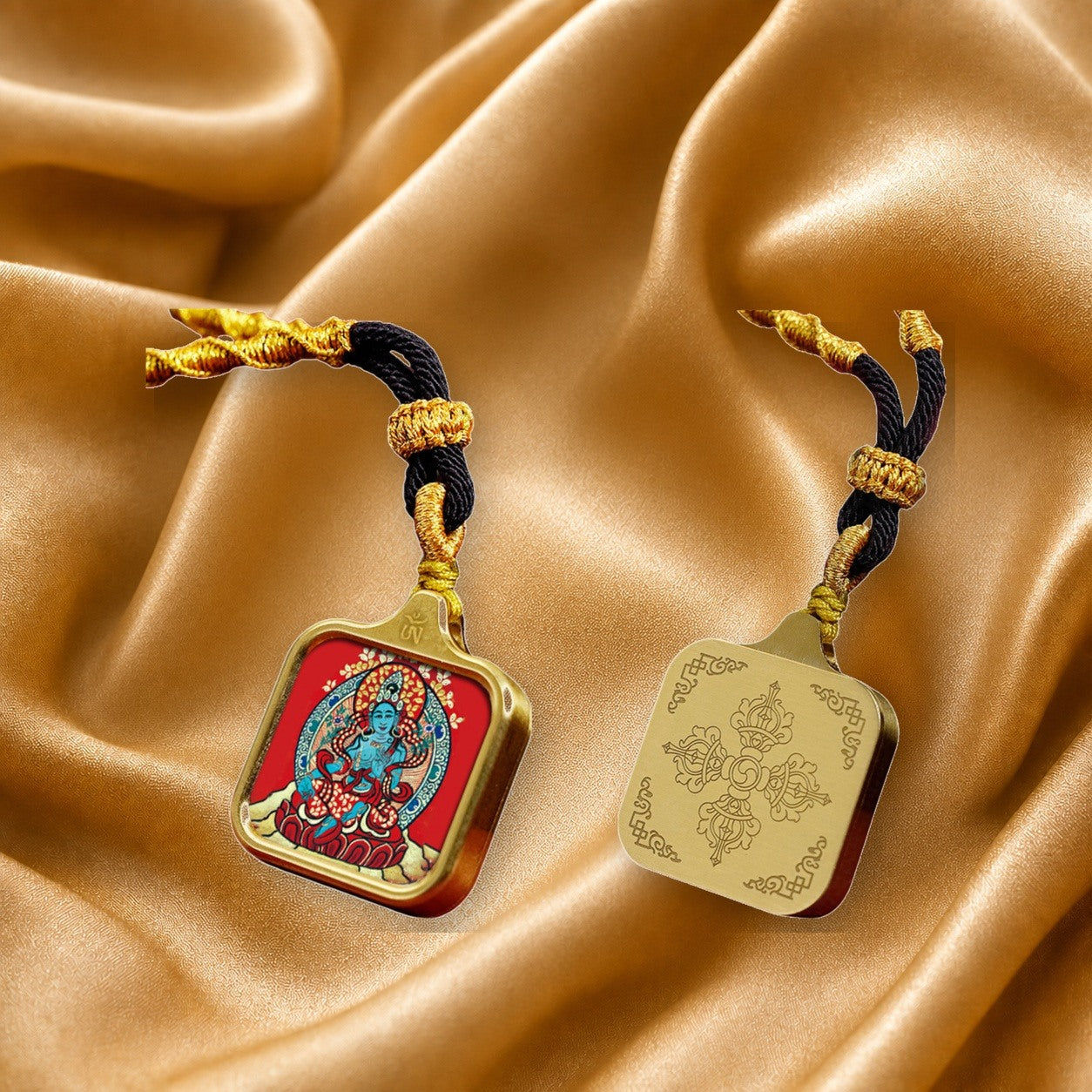 Eastern Luck Thangka pendant EL-PN-133 image 3 of 7