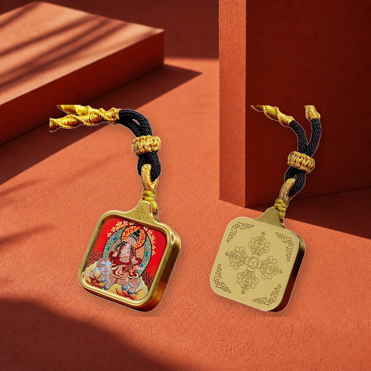 Eastern Luck Thangka pendant EL-PN-135 image 4 of 7