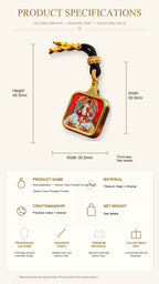 Eastern Luck Thangka pendant EL-PN-135 image 7 of 7