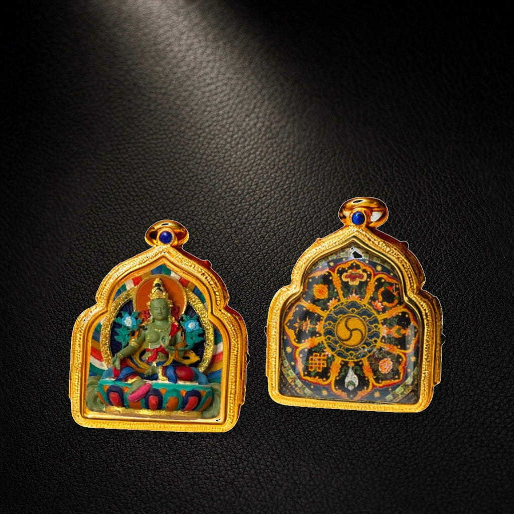 Eastern Luck Thangka pendant EL-PN-136 image 2 of 7