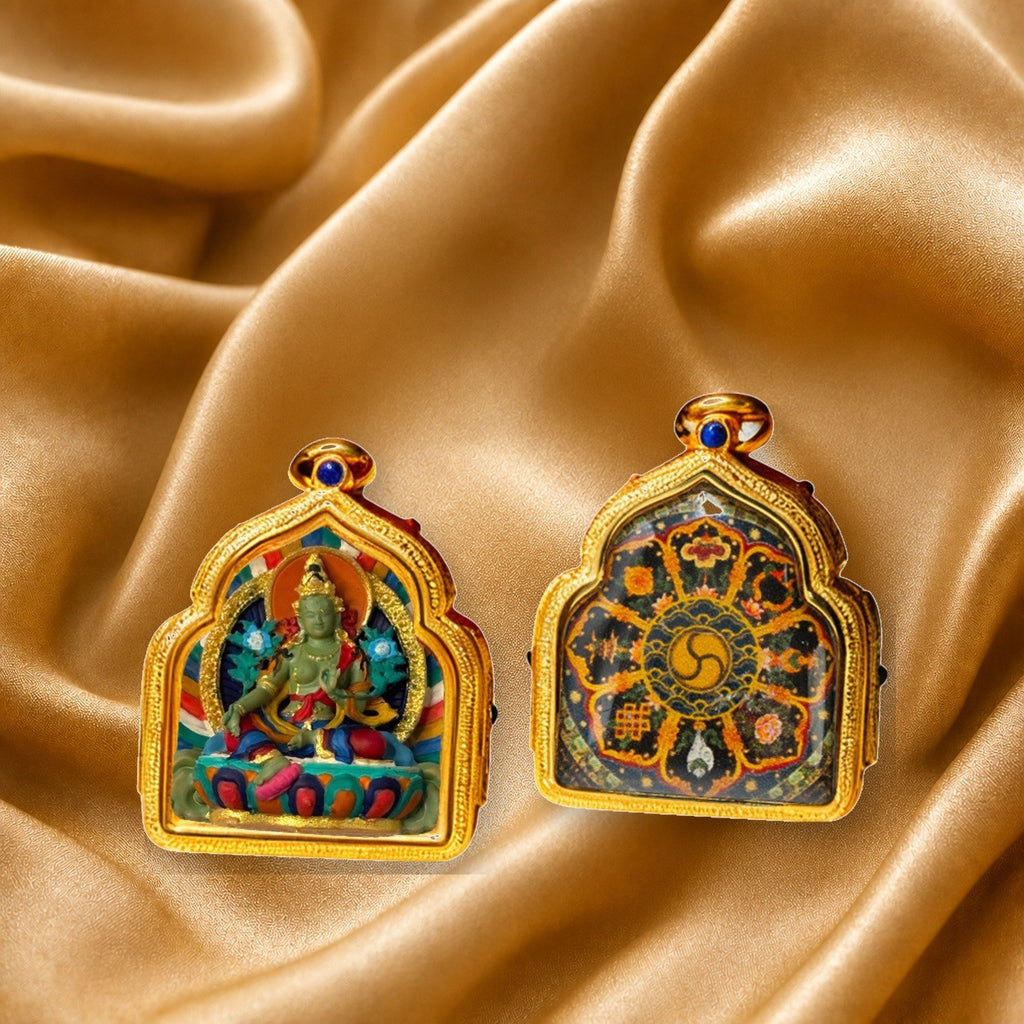 Eastern Luck Thangka pendant EL-PN-136 image 3 of 7