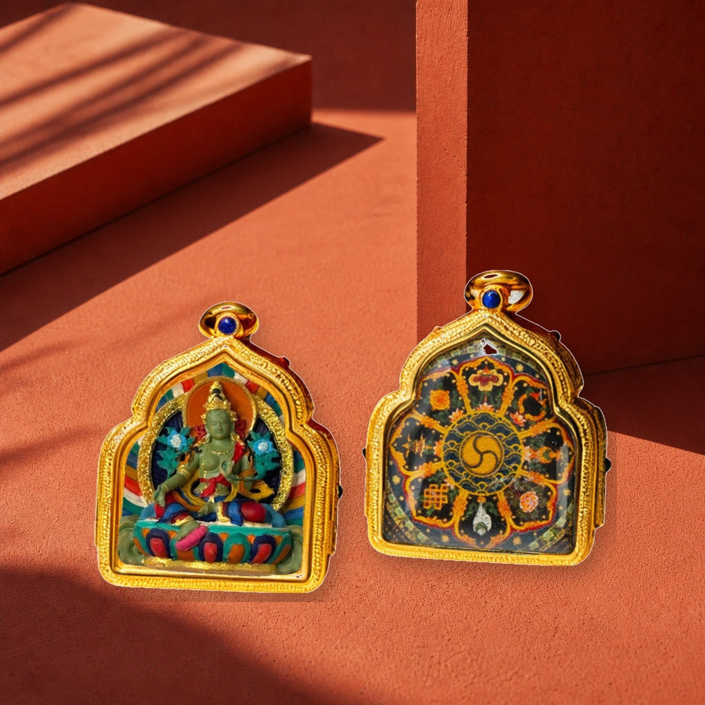 Eastern Luck Thangka pendant EL-PN-136 image 4 of 7