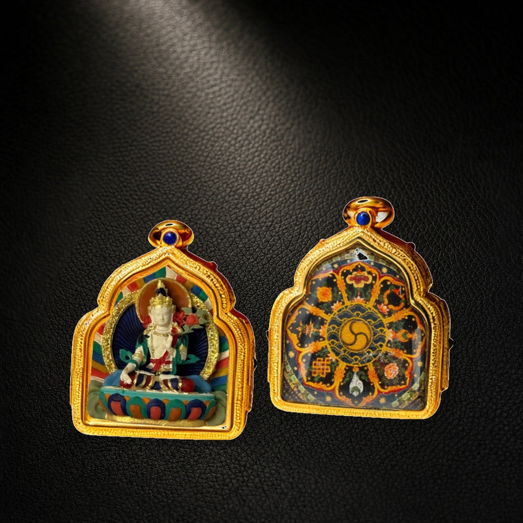 Eastern Luck Thangka pendant EL-PN-137 image 2 of 7