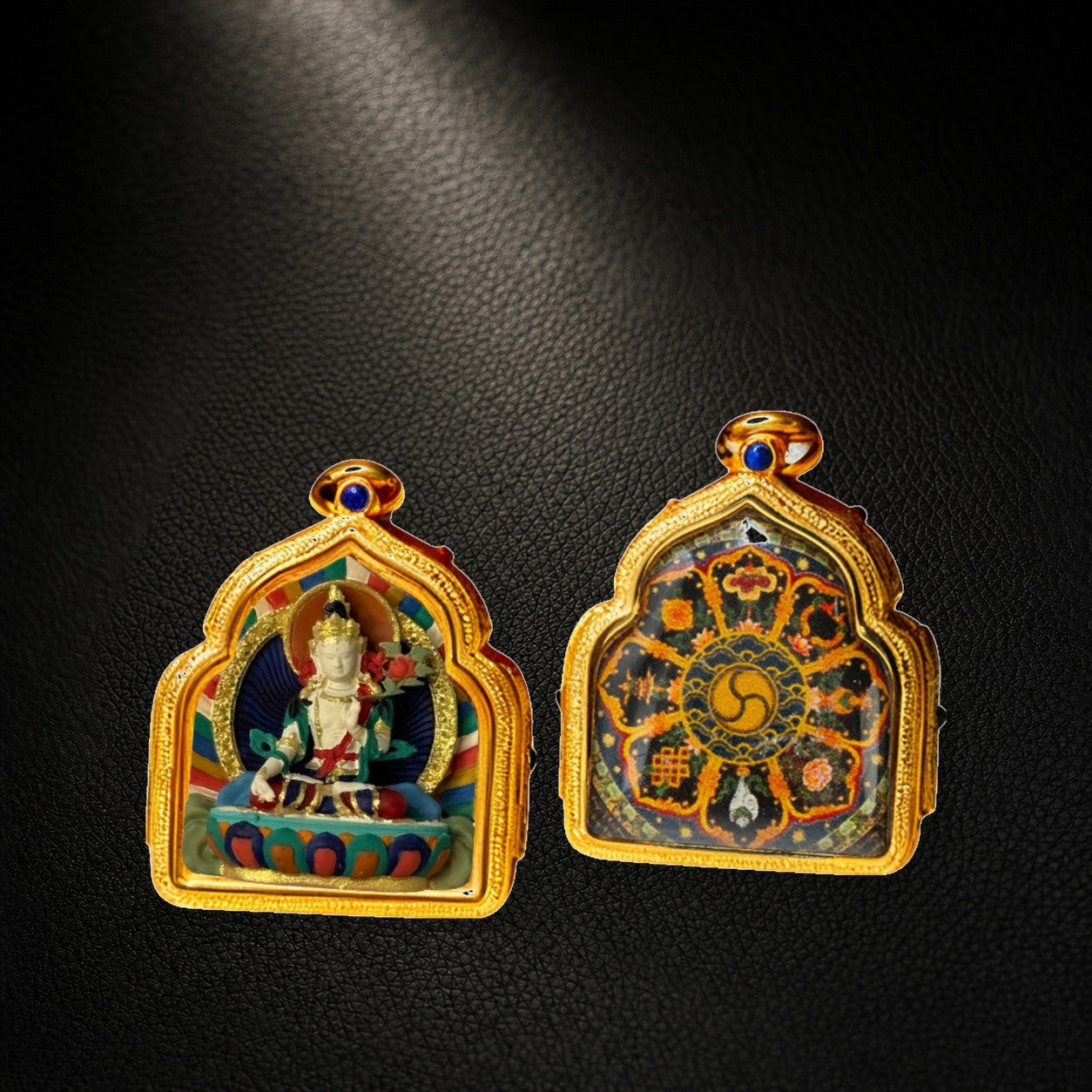 Eastern Luck Thangka pendant EL-PN-137 image 2 of 7