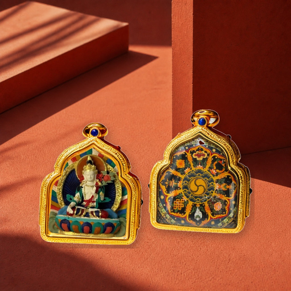 Eastern Luck Thangka pendant EL-PN-137 image 4 of 7