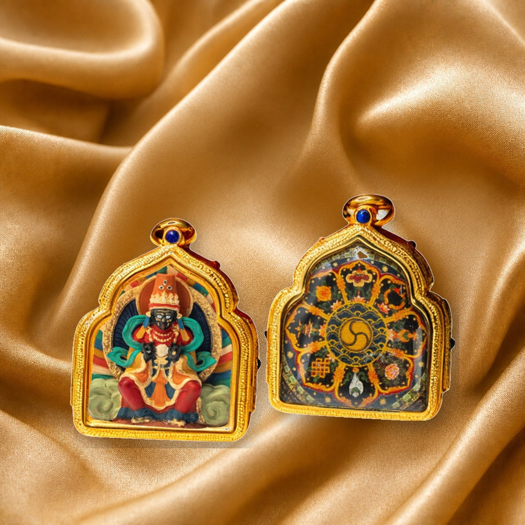 Eastern Luck Thangka pendant EL-PN-138 image 3 of 7