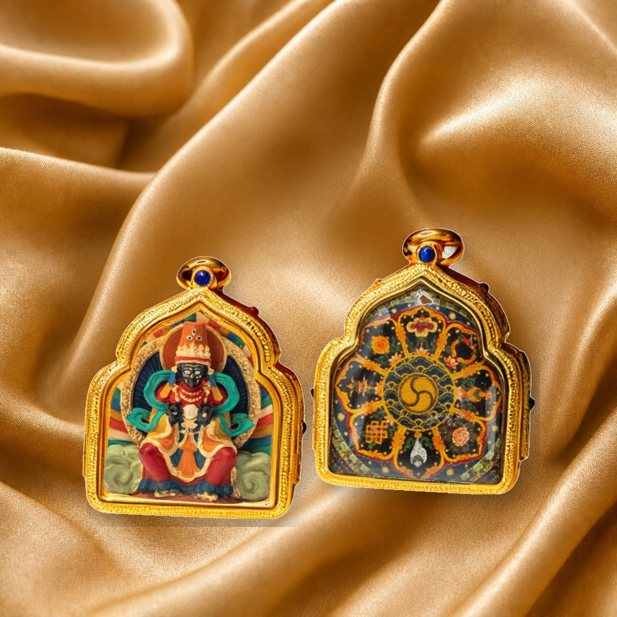Eastern Luck Thangka pendant EL-PN-138 image 3 of 7