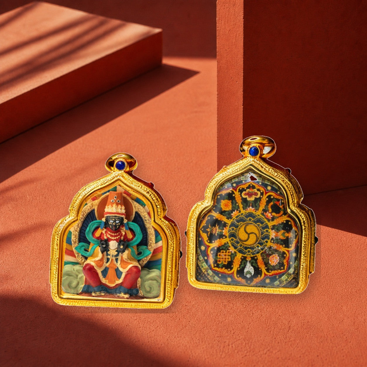 Eastern Luck Thangka pendant EL-PN-138 image 4 of 7