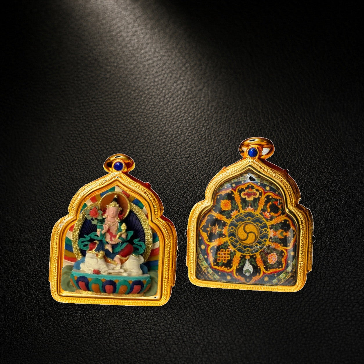 Eastern Luck Thangka pendant EL-PN-139 image 2 of 7