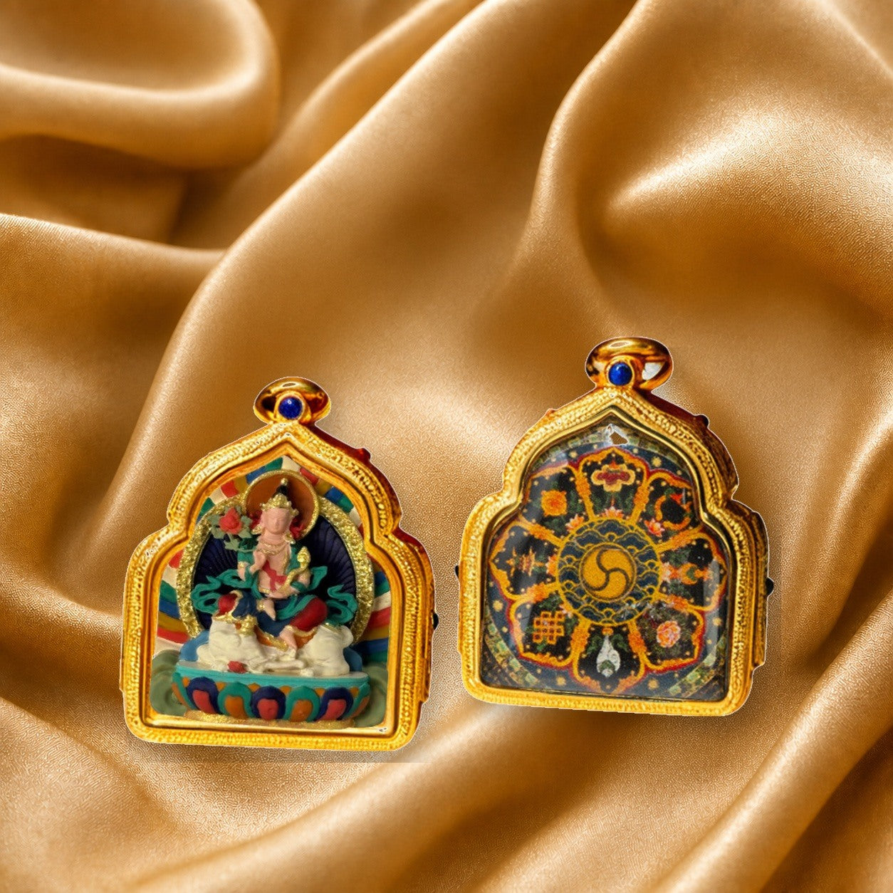 Eastern Luck Thangka pendant EL-PN-139 image 3 of 7